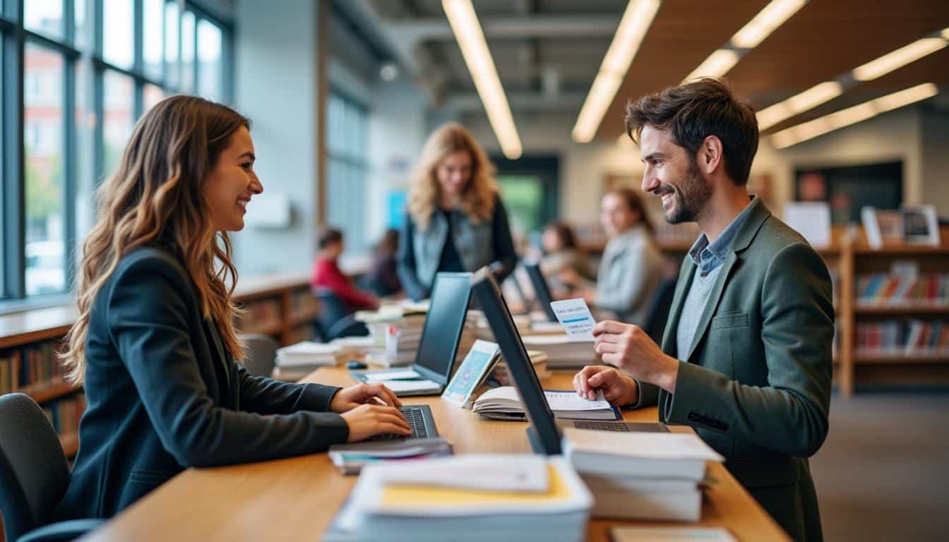 Illustration: Comment la banque de prêt facilite l’accueil et le prêt des documents en bibliothèque