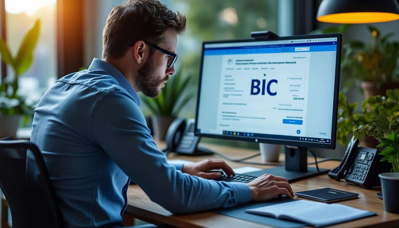 Illustration: Comprendre le rôle essentiel du code BIC dans les opérations bancaires internationales