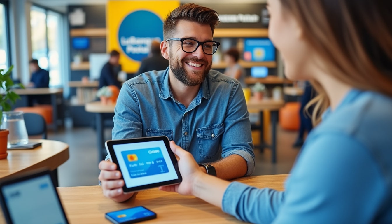 Illustration: Qui est La Banque Postale et quelle place occupe sa e carte bleue dans ses services ?