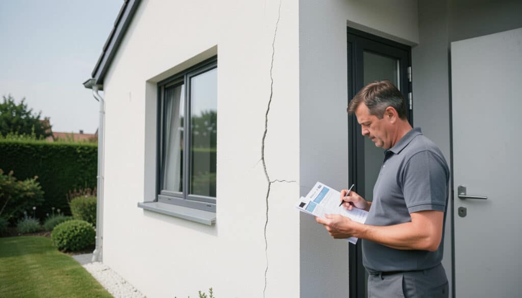 Fissures de maison et assurance : quand agir ?