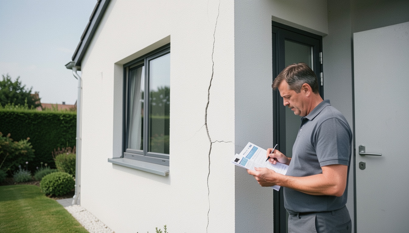 Fissures de maison et assurance : quand agir ?