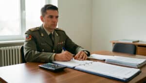 Retraite militaire après 15 ans de service : montant